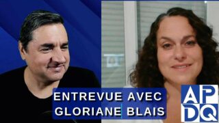 Entrevue avec Gloriane Blais – Pour l’évènement du 7 octobre à Montréal