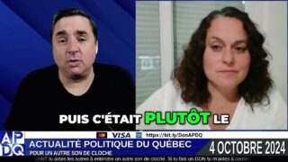 Extrait de l’entrevue de Gloriane Blais ce soir 18:00 – Perte de confiance dans la justice au Québec