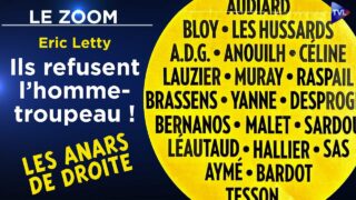 Infréquentables, irrespectueux : les anars de droite ! – Le Zoom – Eric Letty – TVL