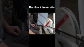 Machine à laver vélo ! (le Vél’eau)