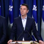 19 nov 2024 – Point de presse du PLQ avec Tanguay et Fortin