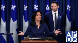 20 nov 2024 – Point de presse du QS avec Ghazal et Cliche Rivard