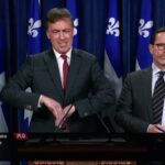 21 nov 2024 – Point de presse du PLQ avec Tanguay et Beauchemin mise à jour économique