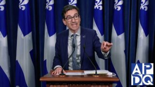 21 nov 2024 – Point de presse du PQ avec Paradis mise à jour économique