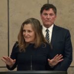 26 nov 2024 – Chrystia Freeland et Dominic LeBlanc réagissent à la menace de Trump