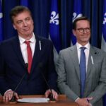 26 nov 2024 – Point de presse du PLQ avec Tanguay et Beauchemin