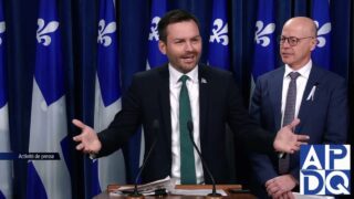 28 nov 2024 – Point de presse du PQ avec PSPP et Arseneau