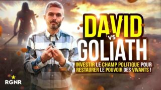 David VS Goliath : Investir le champ politique pour restaurer le pouvoir des Vivants !