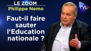 Education : pourquoi l’école nuit à nos cerveaux ? – Le Zoom – Philippe Nemo – TVL