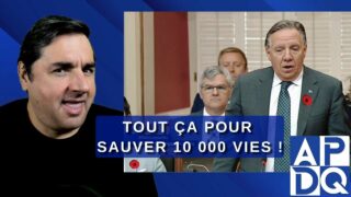 Tout ça pour sauver 10 000 vies