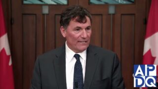 1 déc 2024 – Dominic Leblanc répond aux questions sur la rencontre avec Trump