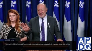 3 déc 2024 – Dubé projet de loi 83 favorisant l’exercice de la médecine au sein du réseau public