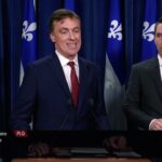 3 déc 2024 – Point de presse du PLQ avec Tanguay et Fortin