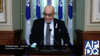 4 déc 2024 – Point de presse de la CAQ avec Skeete sur le PL-85 loi modifiant diverses dispositions