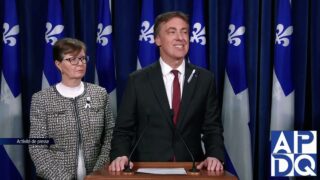 5 déc 2024 – Point de presse du PLQ avec Tanguay et Caron