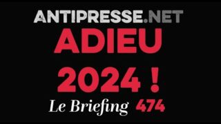 ADIEU 2024 ! 27.12.2024 — Le briefing avec Slobodan Despot