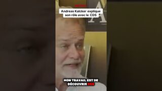 CDS : Andreas Kalcker explique son rôle