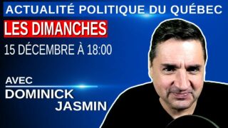 Les Dimanches de APDQ avec Dominick Jasmin – 15 décembre 2024