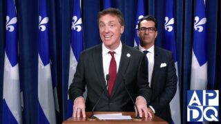 28 jan 2025 – Point de presse du PLQ avec Tanguay et Deraji