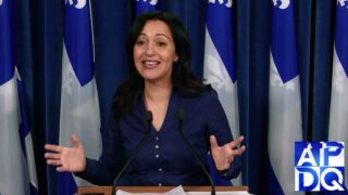 30 jan 2025 – Point de presse de Ruba Ghazal sur le projet de loi sur l’intégration Nationale