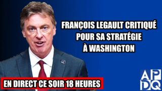 François Legault critiqué pour sa stratégie à Washington. – 13 février 2025