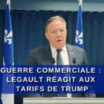 Guerre commerciale : Legault réagit aux tarifs de Trump