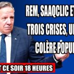 🚆 REM, SAAQclic et Trump : Trois crises, une seule colère populaire – 18 février 2025