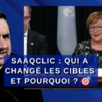 SAAQclic : Qui a changé les cibles et pourquoi ? 🎯