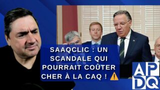 SAAQclic : Un scandale qui pourrait coûter cher à la CAQ ! ⚠️