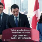 TGV Québec-Toronto : Trudeau frappe fort ! 🚄 – 19 fev 2025