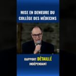 DÉTAILS DE LA MISE EN DEMEURE ENVOYÉE AU COLLÈGE DES MÉDECINS DU QUÉBEC