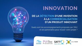 De la détection d’une invention à la commercialisation d’un produit innovant.