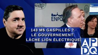 143 M$ gaspillés ? Le gouvernement lâche Lion électrique