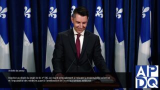 André Fortin démonte le projet de loi Dubé André Fortin démonte le projet de loi Dubé