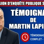 Commission d’enquête SAAQclic : Témoignage de Martin Lapierre