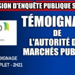 Commission d’enquête SAAQclic : Témoignage de l’Autorité des marchés publics