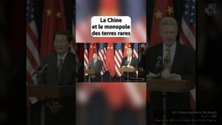 La Chine et le monopole des terres rares