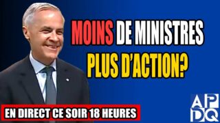 MOINS DE MINISTRES, PLUS D’ACTION? – 13 mai 2025