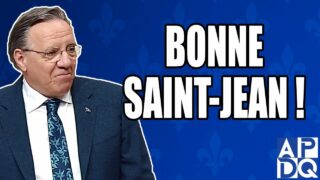 Bonne Saint-Jean de François Legault