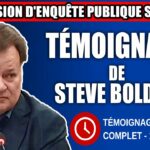 Commission d’enquête SAAQclic : Témoignage de Steve Bolduc