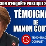 Commission d’enquête SAAQclic : Témoignage de Manon Couture