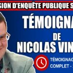 Commission d’enquête SAAQclic : Témoignage de Nicolas Vincent la suite