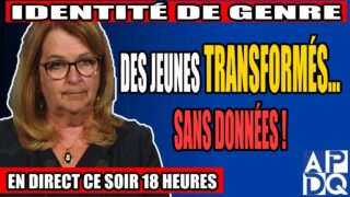 Identité de genre : Des jeunes transformés… sans données !  – 3 juin 2025