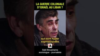La vérité sur la guerre coloniale d’Israël au Liban – Saïd Bouamama