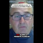 L’agriculture française s’écroule, Philippe Grégoire tire la sonnette d’alarme
