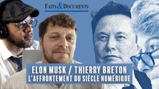 MARCEL D. REÇOIT PIERRE DE BRAGUE – PORTRAIT CROISÉ : ELON MUSK & THIERRY BRETON