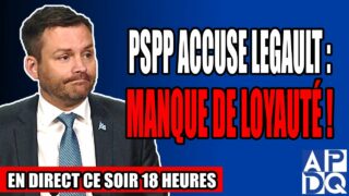 PSPP accuse Legault : manque de loyauté !  – 4 juin 2025