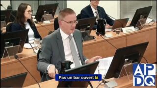 🔍 Gaudreault frappe fort : « C’est pas un bar ouvert! »