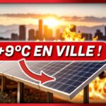 Les panneaux solaires réchauffent la planète selon plusieurs études. Explications.