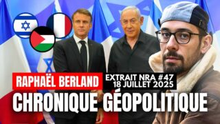 Palestine, Israël, Macron, la chronique géopolitique de Raphaël Berland